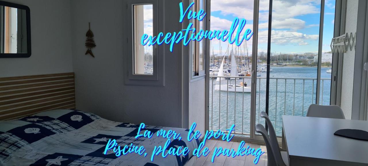 Appartement Vue Exceptionnelle Sur La Mer, Piscine, Parking Prive - Sur L'Ile Des Pecheurs Agde Exterior photo