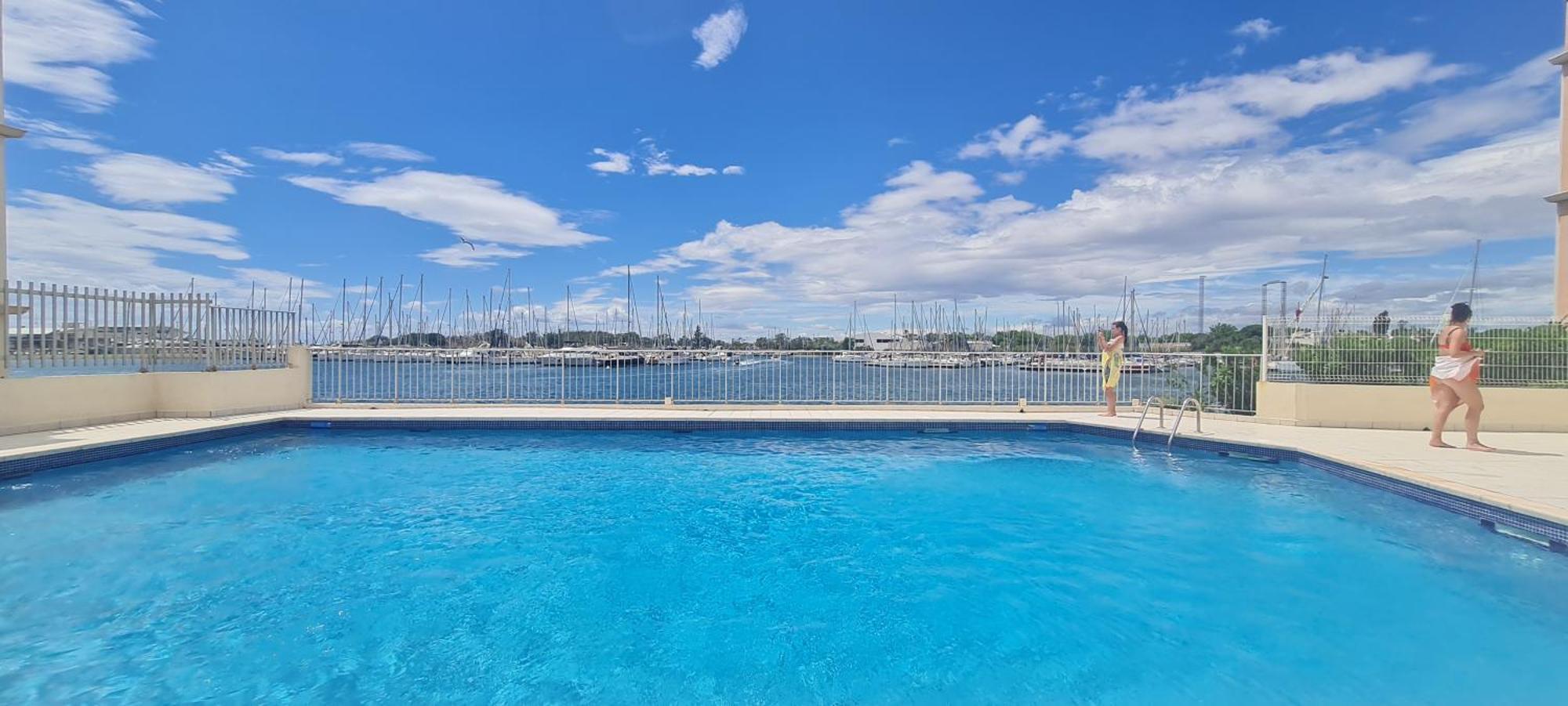 Appartement Vue Exceptionnelle Sur La Mer, Piscine, Parking Prive - Sur L'Ile Des Pecheurs Agde Exterior photo