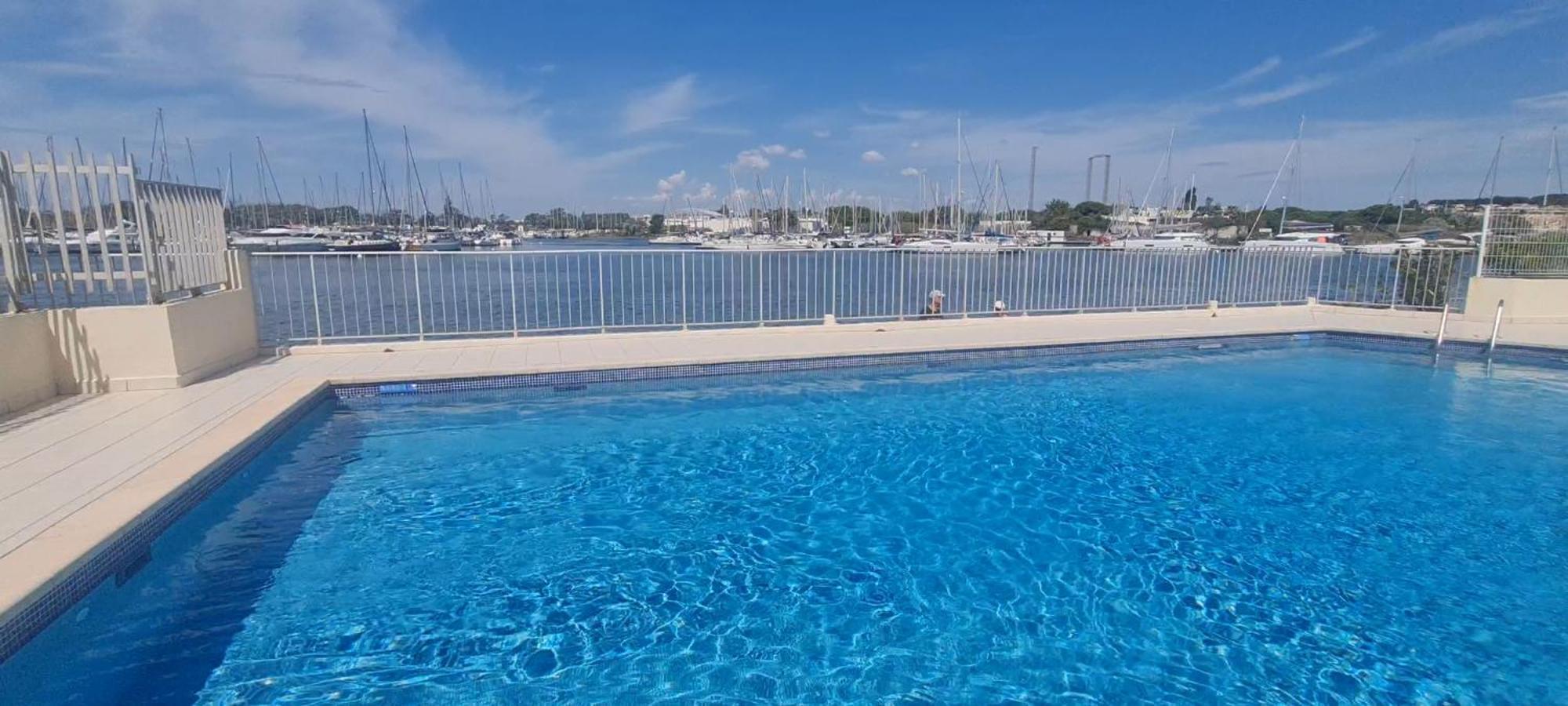 Appartement Vue Exceptionnelle Sur La Mer, Piscine, Parking Prive - Sur L'Ile Des Pecheurs Agde Exterior photo